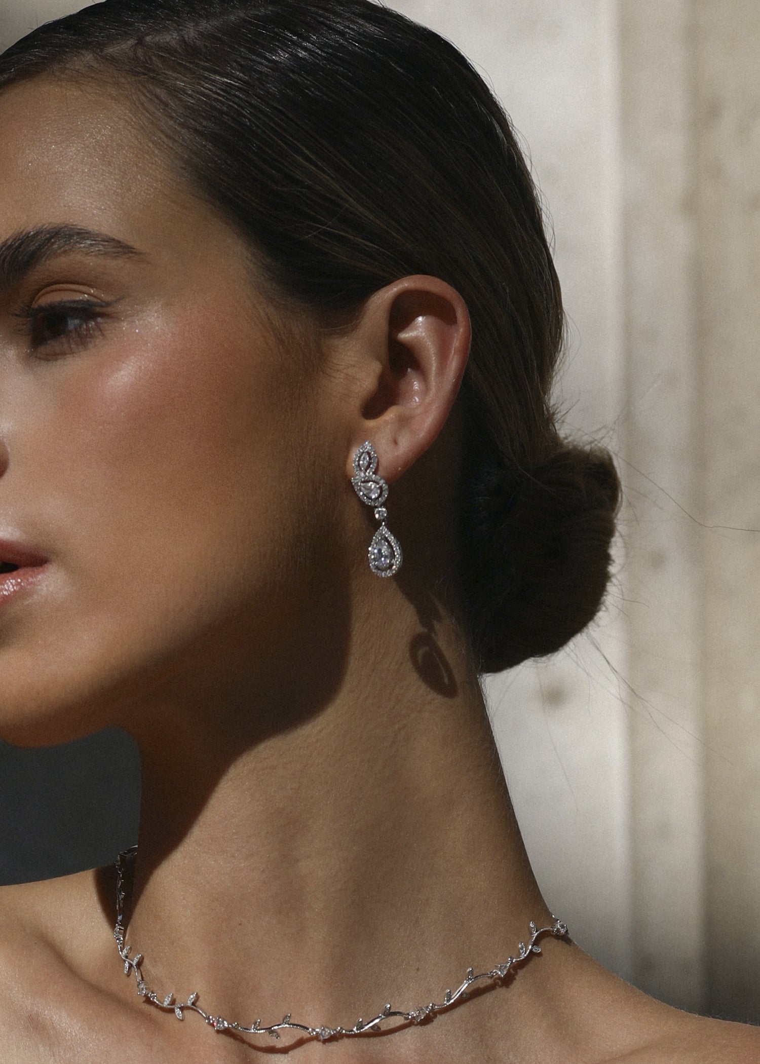 Pendientes de novia según el peinado | Lineargent