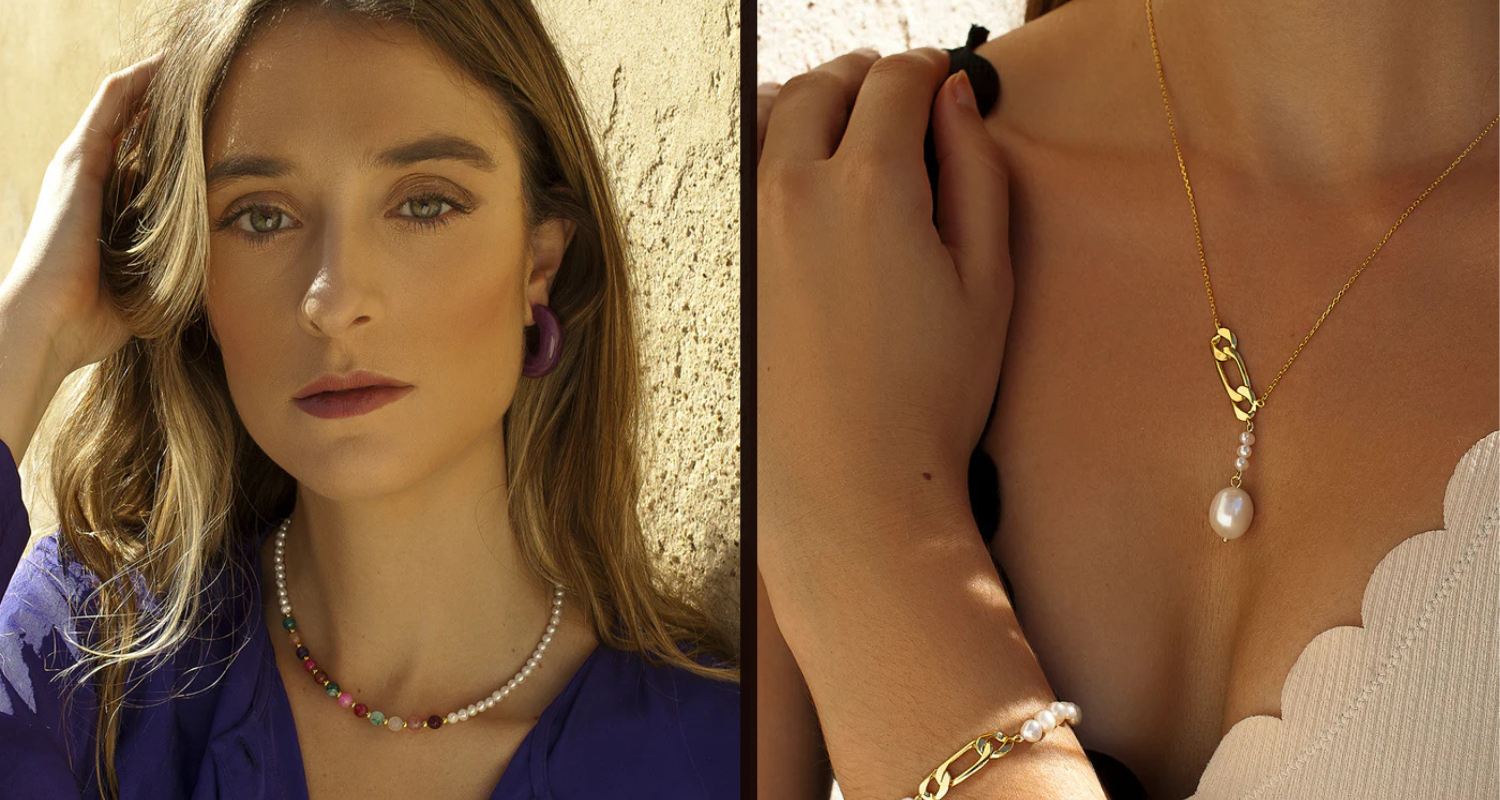 Cómo combinar un collar de perlas y acertar siempre