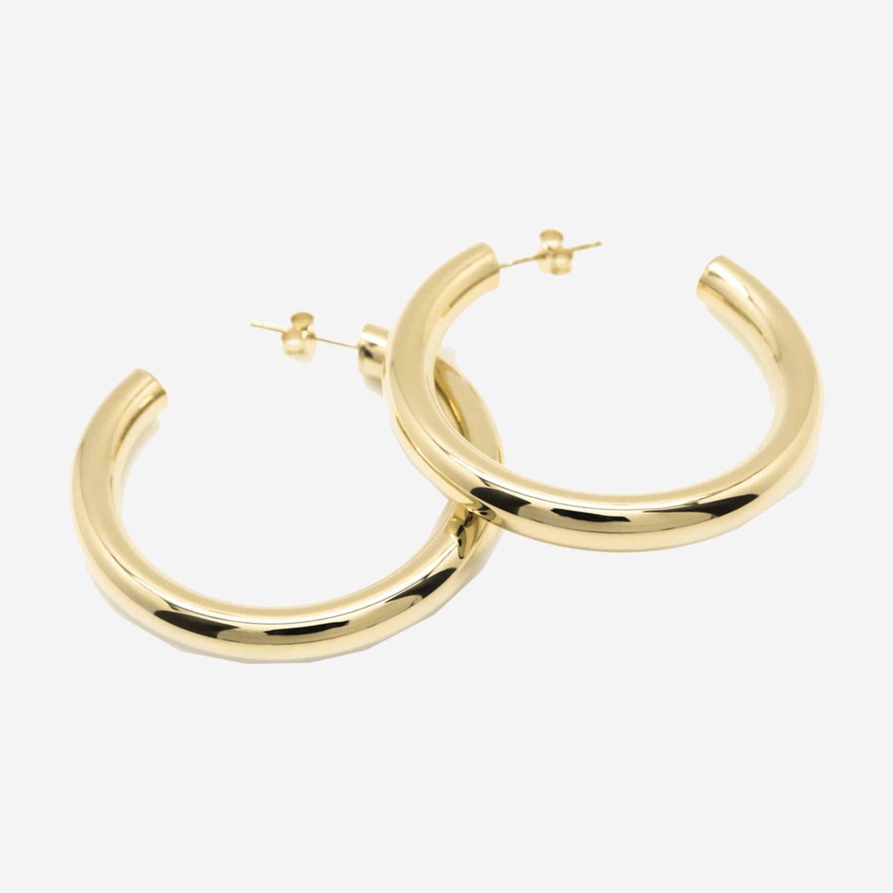 Aretes De Dos Tonos - Dorado/Plateado - Ladies | H&M MX