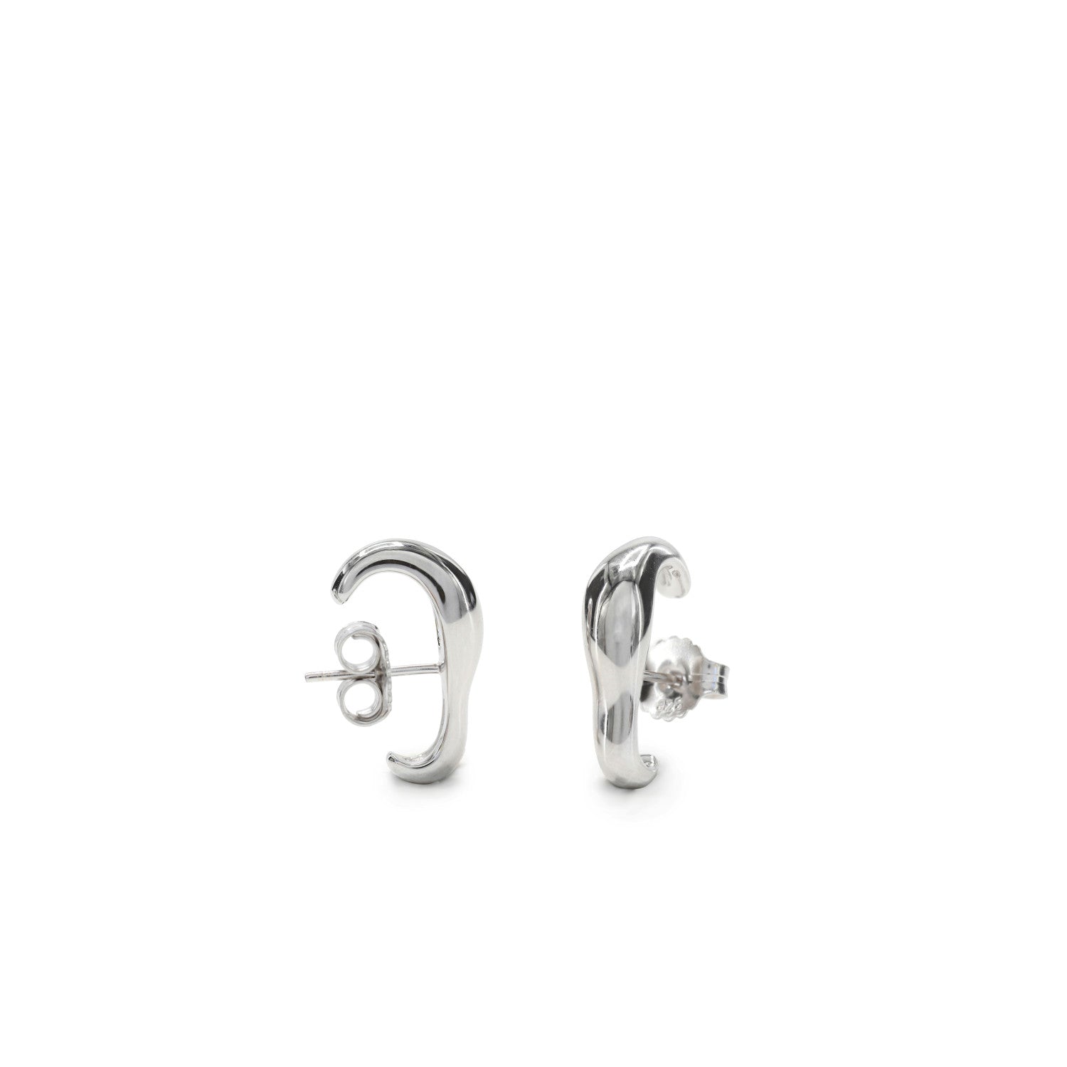 earrings original silver anti-snag bracket design liquid