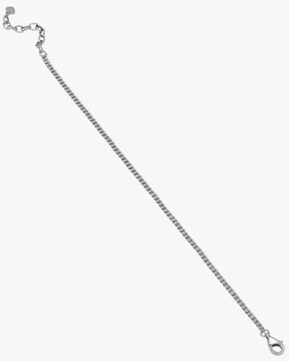 Pulseras finas de plata diseño cadena