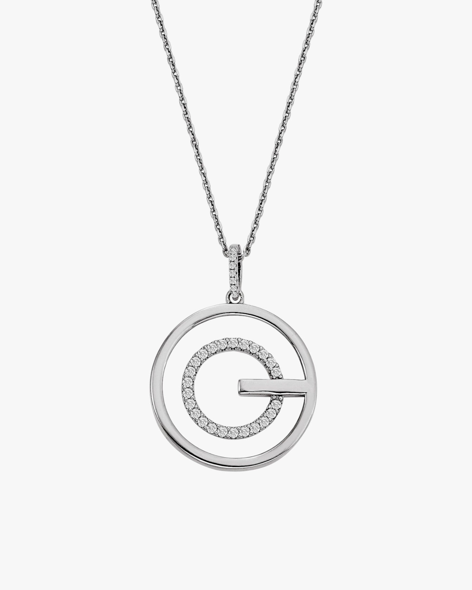Colgantes de plata motivo circular baño en rosa