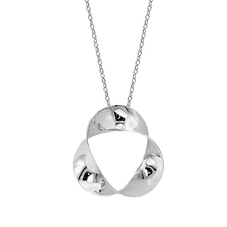 Collares plata originales con diseño irregular