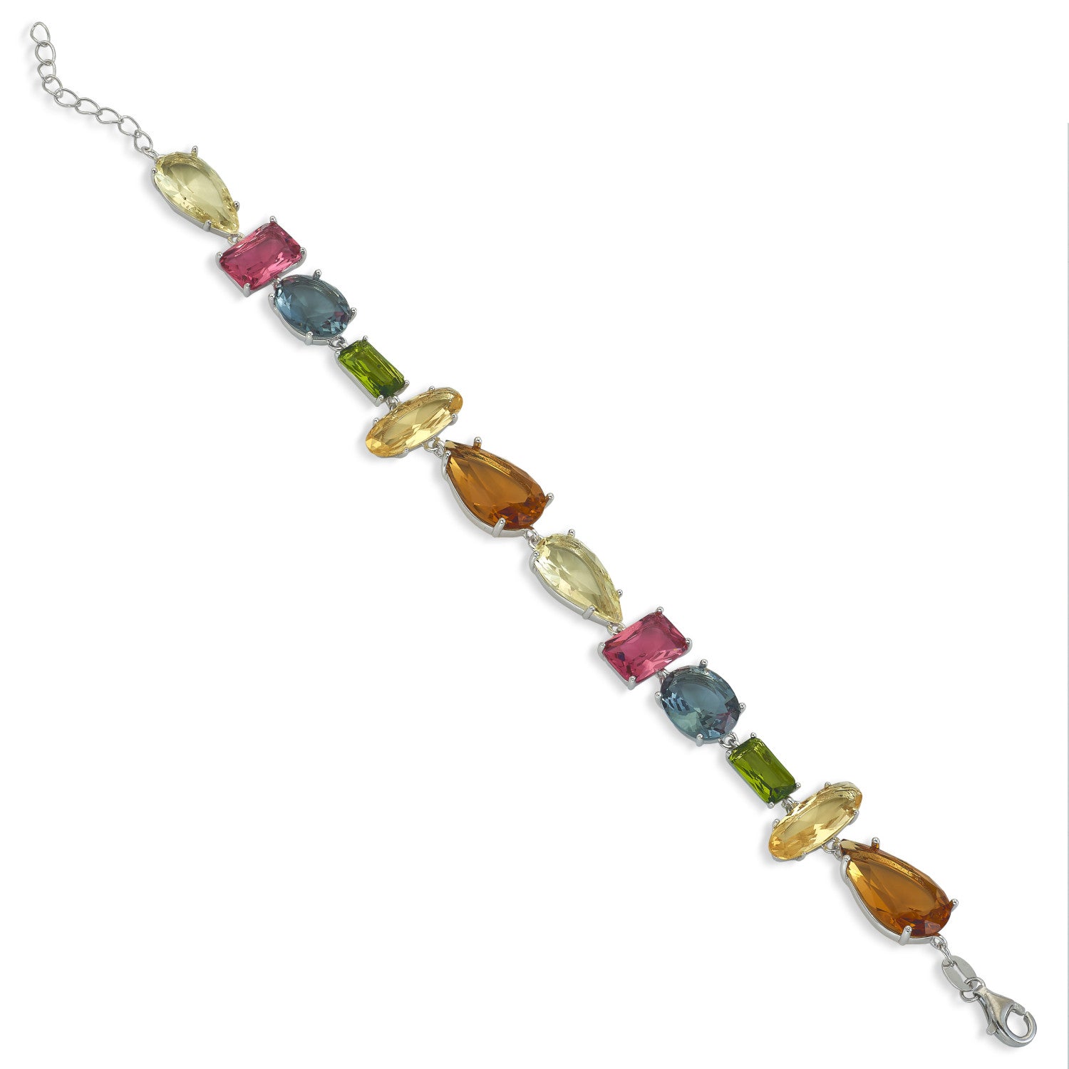 Pulseras con piedras diseño tonos otoñales