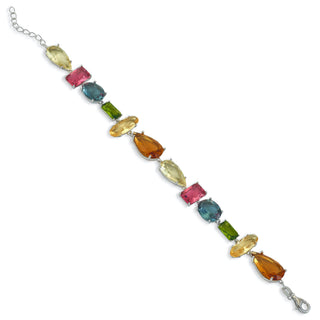 Pulseras con piedras diseño tonos otoñales