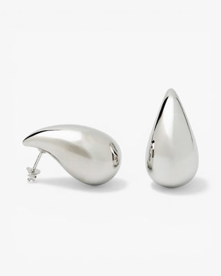 Boucles d'oreilles originales en forme de grande larme