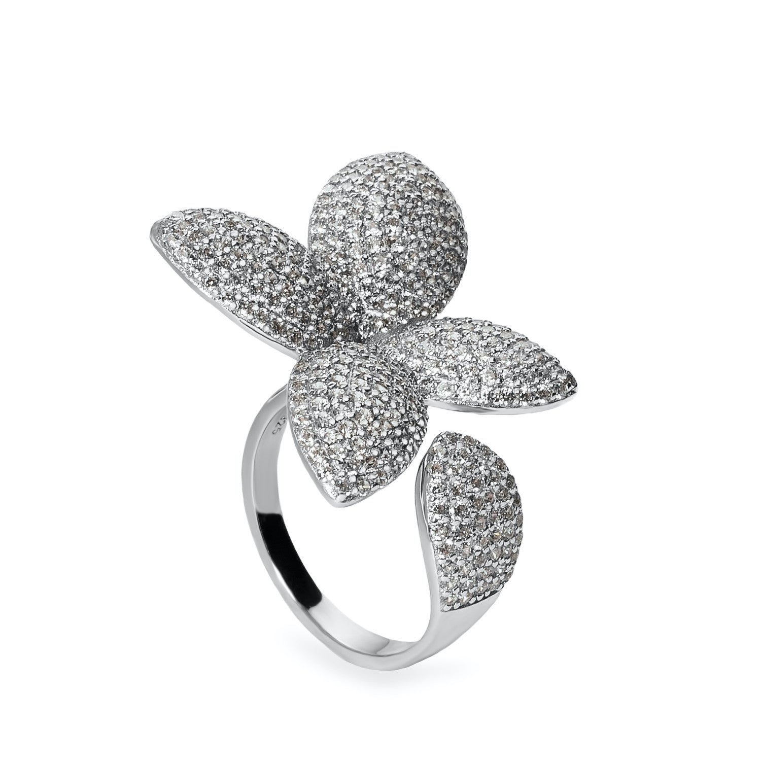 Anneaux de design avec forme de de xxl ouvert