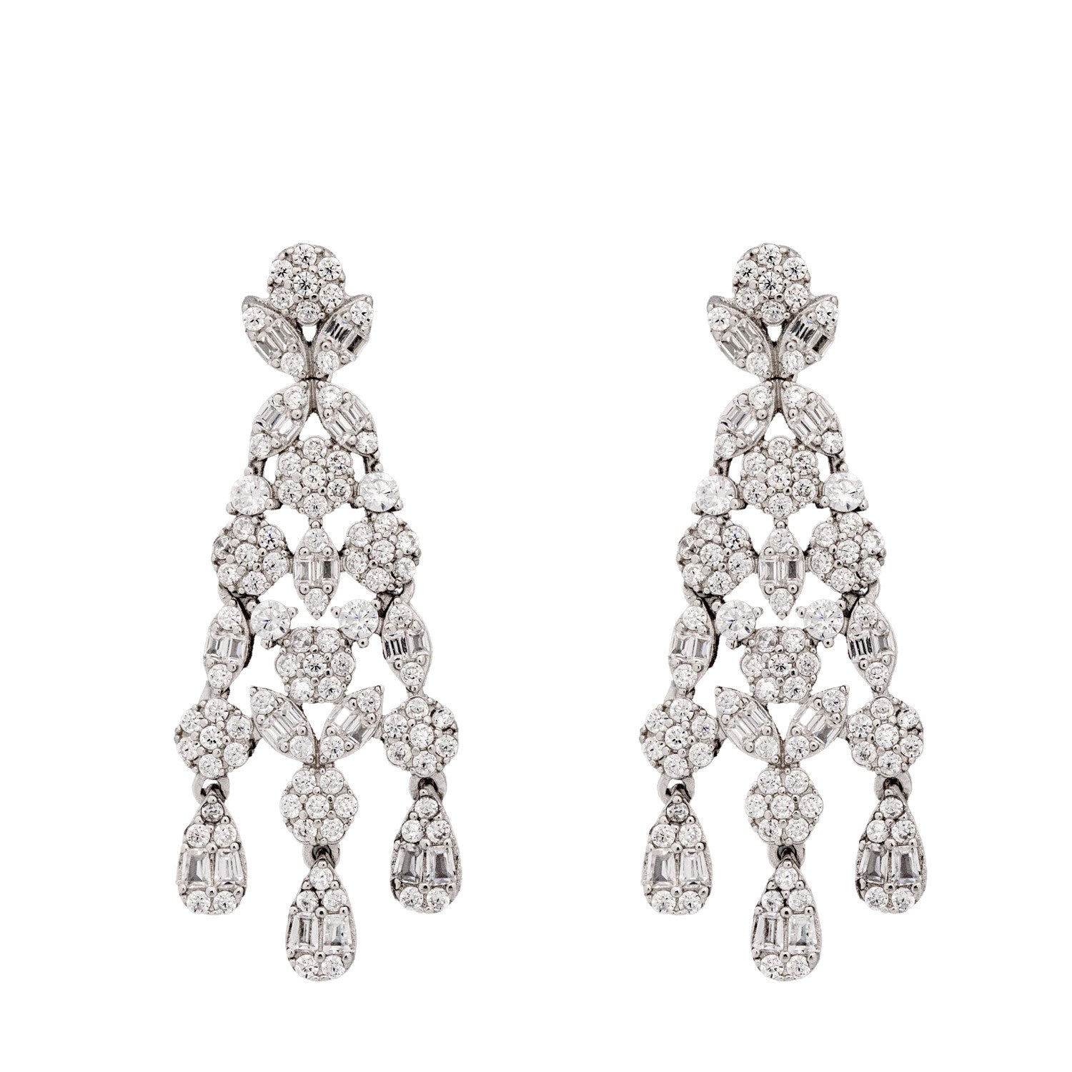 Pendientes novia deslumbrantes diseño lámpara vintage