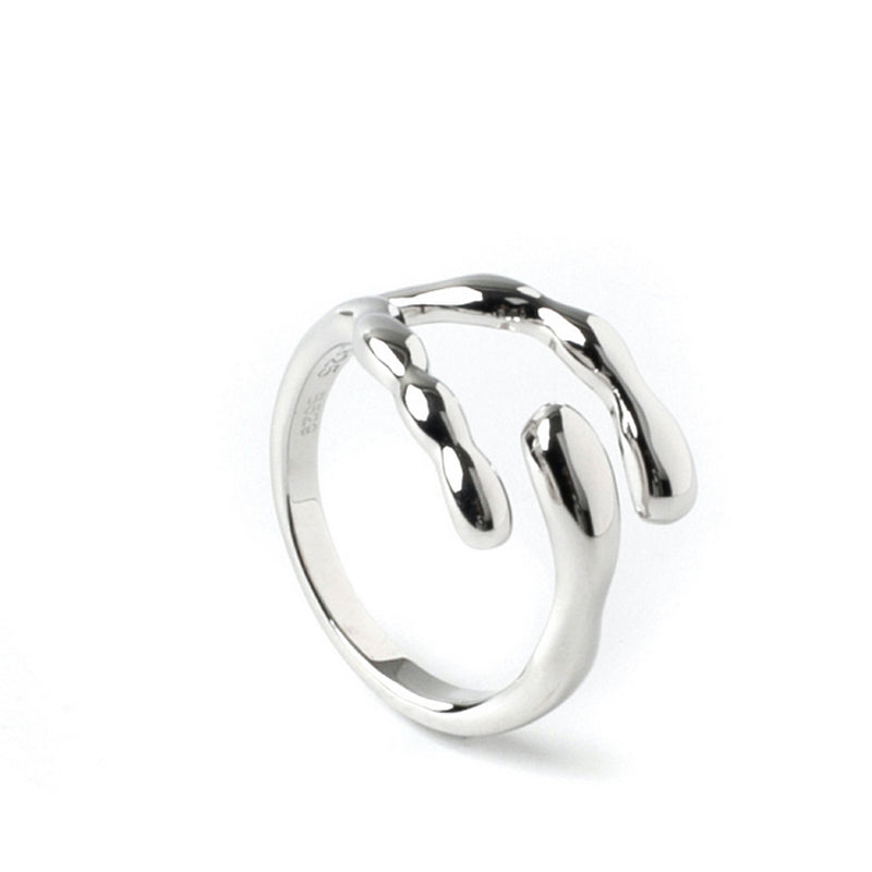 Anillos de diseño de estilo moderno y minimalista-LINEARGENT