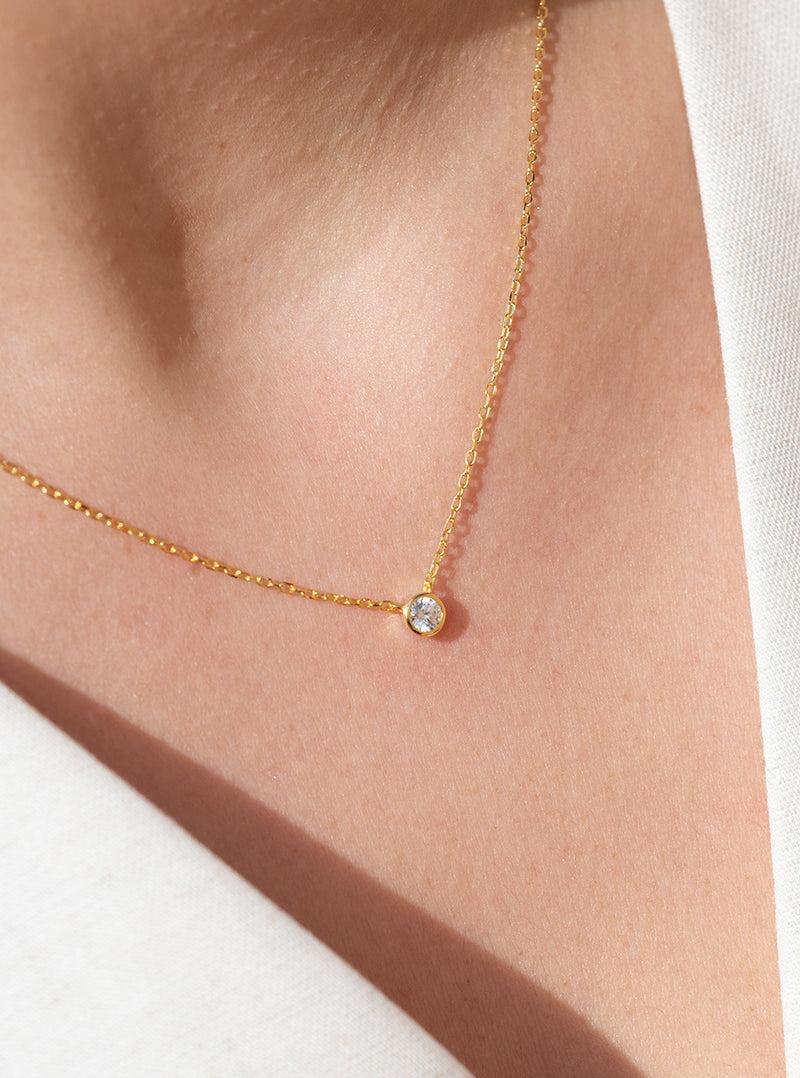 Pendants small silver design from zirconia plated in LINEARGENT