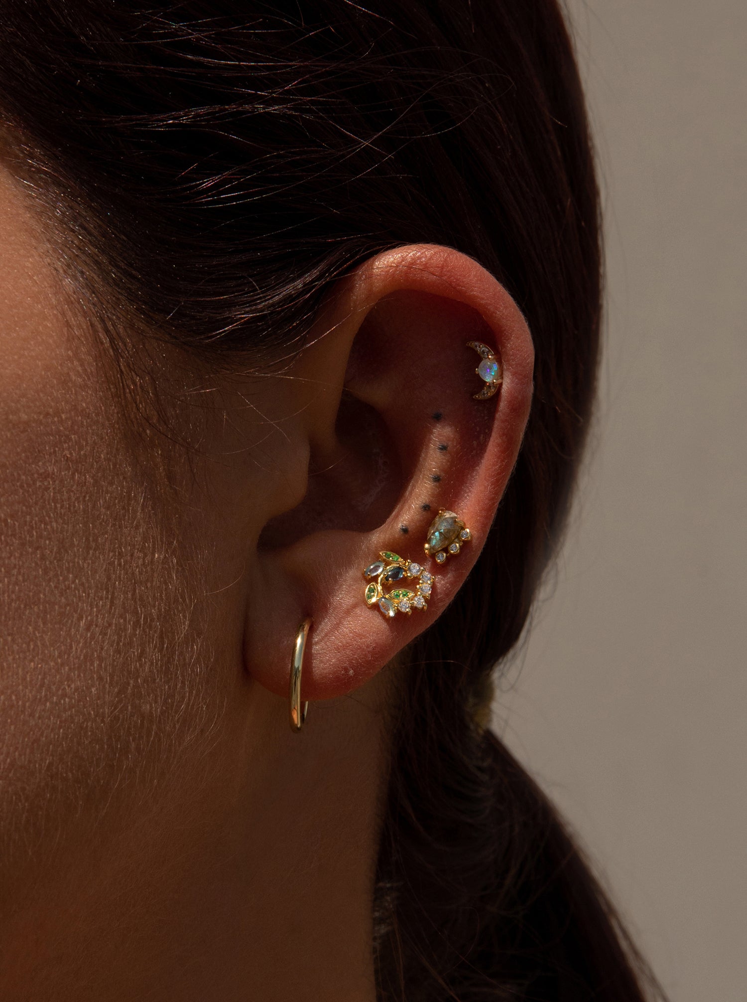 Piercings de plata pack nature-LINEARGENT