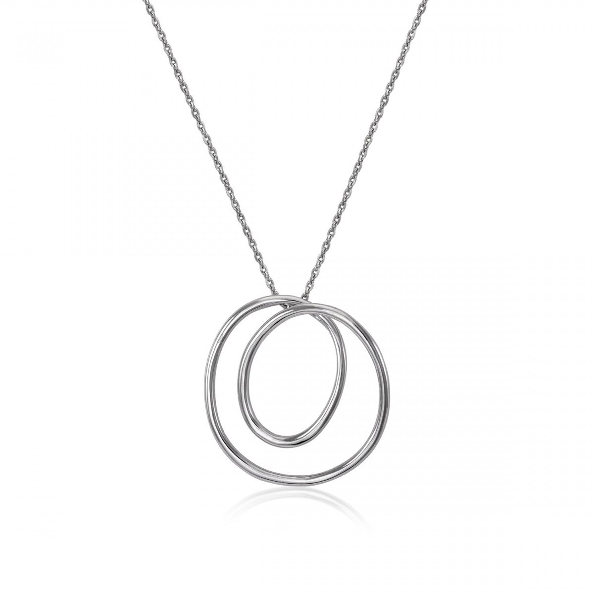Colgantes plata originales diseño espiral-LINEARGENT