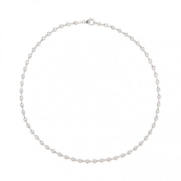 Collares fiesta cortos con circonitas pequeñas