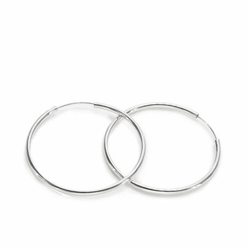 Pendientes aros grandes diseño grueso con cierre oculto