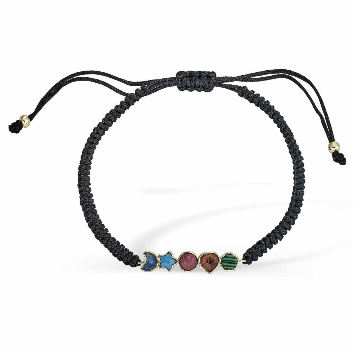 Pulseras de hilo en plata multimotivo-LINEARGENT