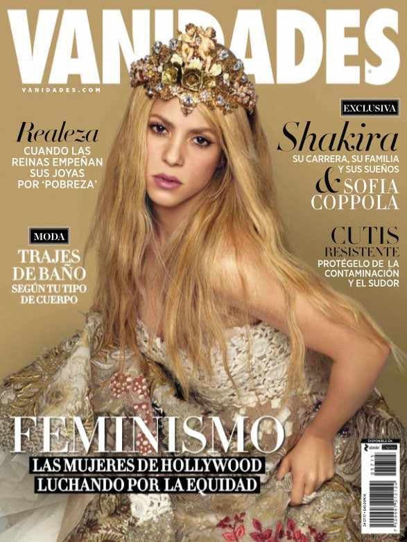 Shakira - Vanidades - LINEARGENT