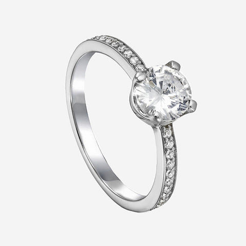 Bague solitaire - LINEARGENT