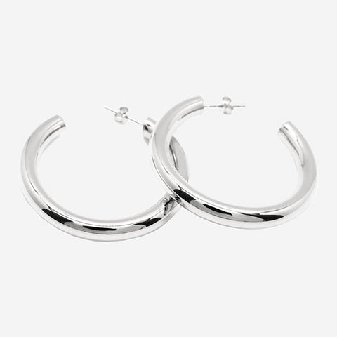 Hoop Earrings - LINEARGENT