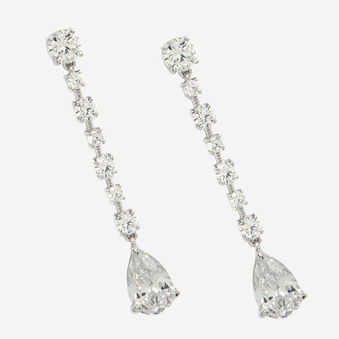 Boucles d'oreilles Mariée - LINEARGENT