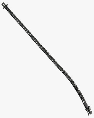 Bracelets rivière en argent avec zircon cubique noir