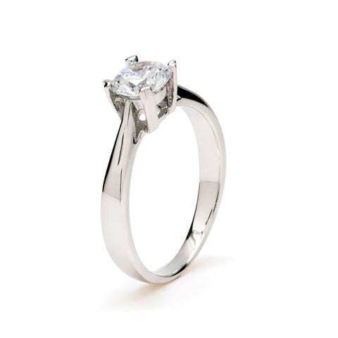 engagement Rings with quartz adamantine thickness