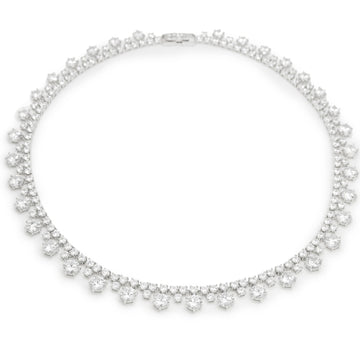 Collares fiesta en plata rígido y brillante