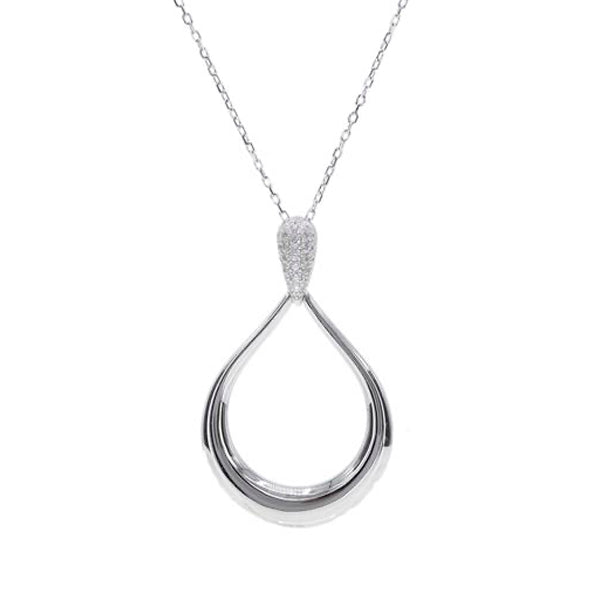 pendentifs argent  de  et  de zircon