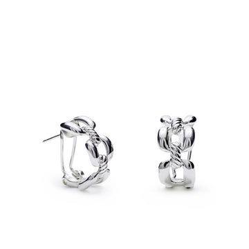 Pendientes cierre omega diseño cadena semiabierto