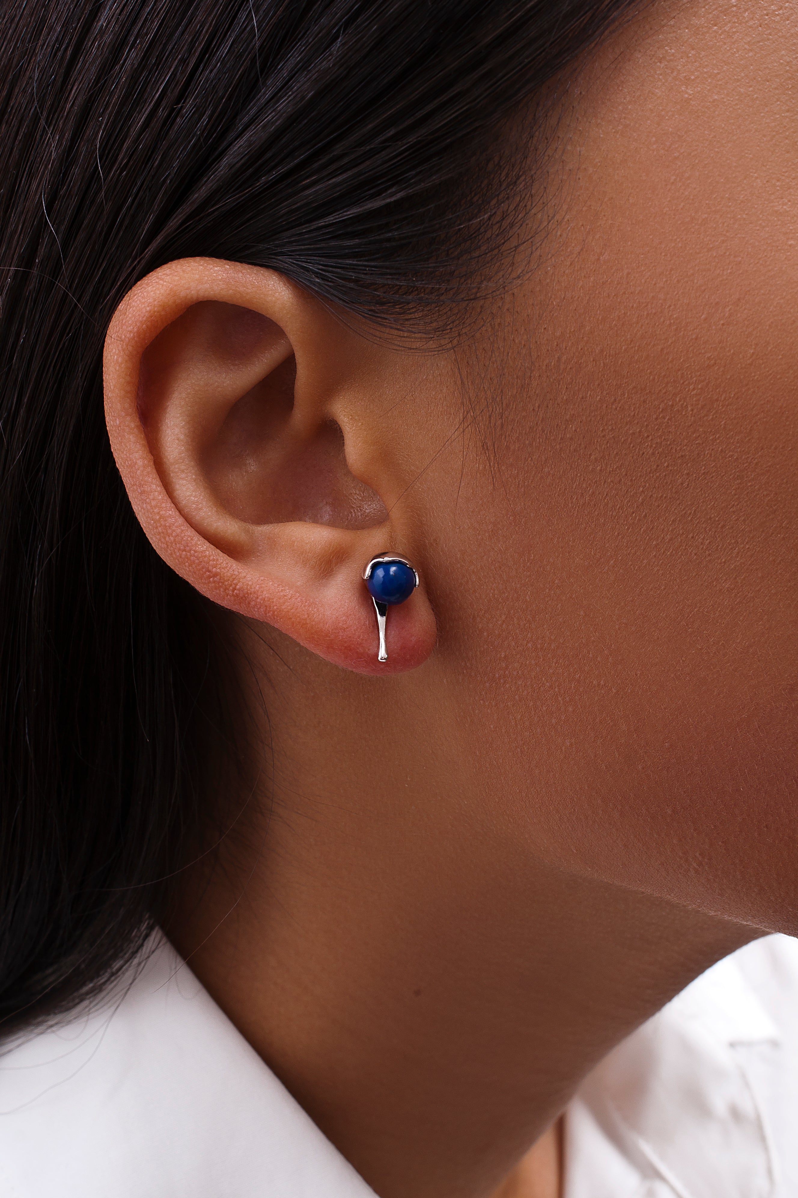 Original liquid enamel design earrings