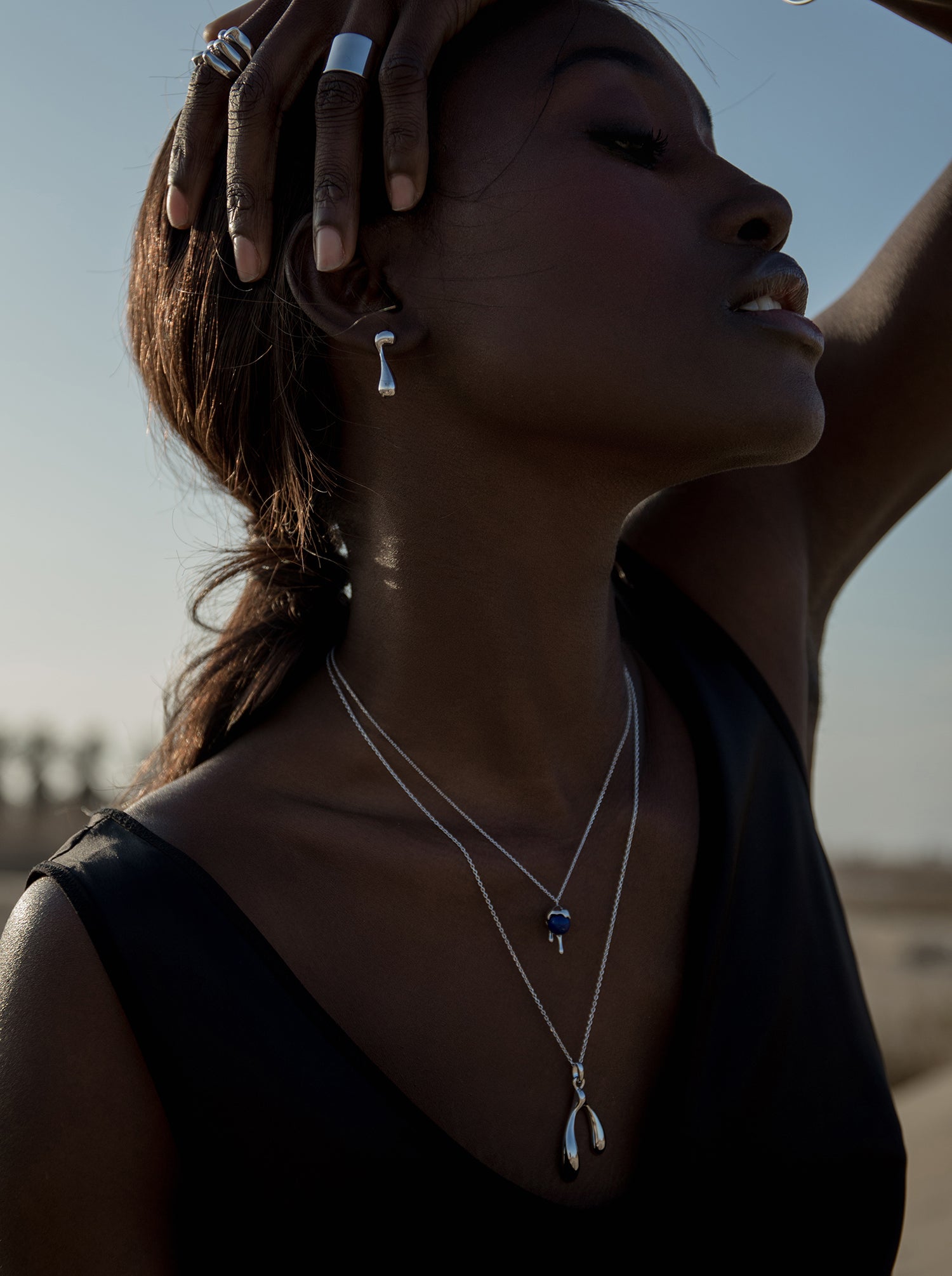 Rings wide Smooth Silver design regular and smooth