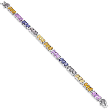 Pulseras con piedras diseño combinado con circonitas