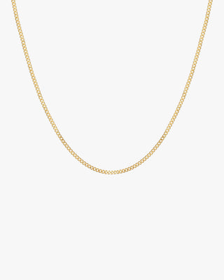 Collares cortos de plata dorado diseño cadena