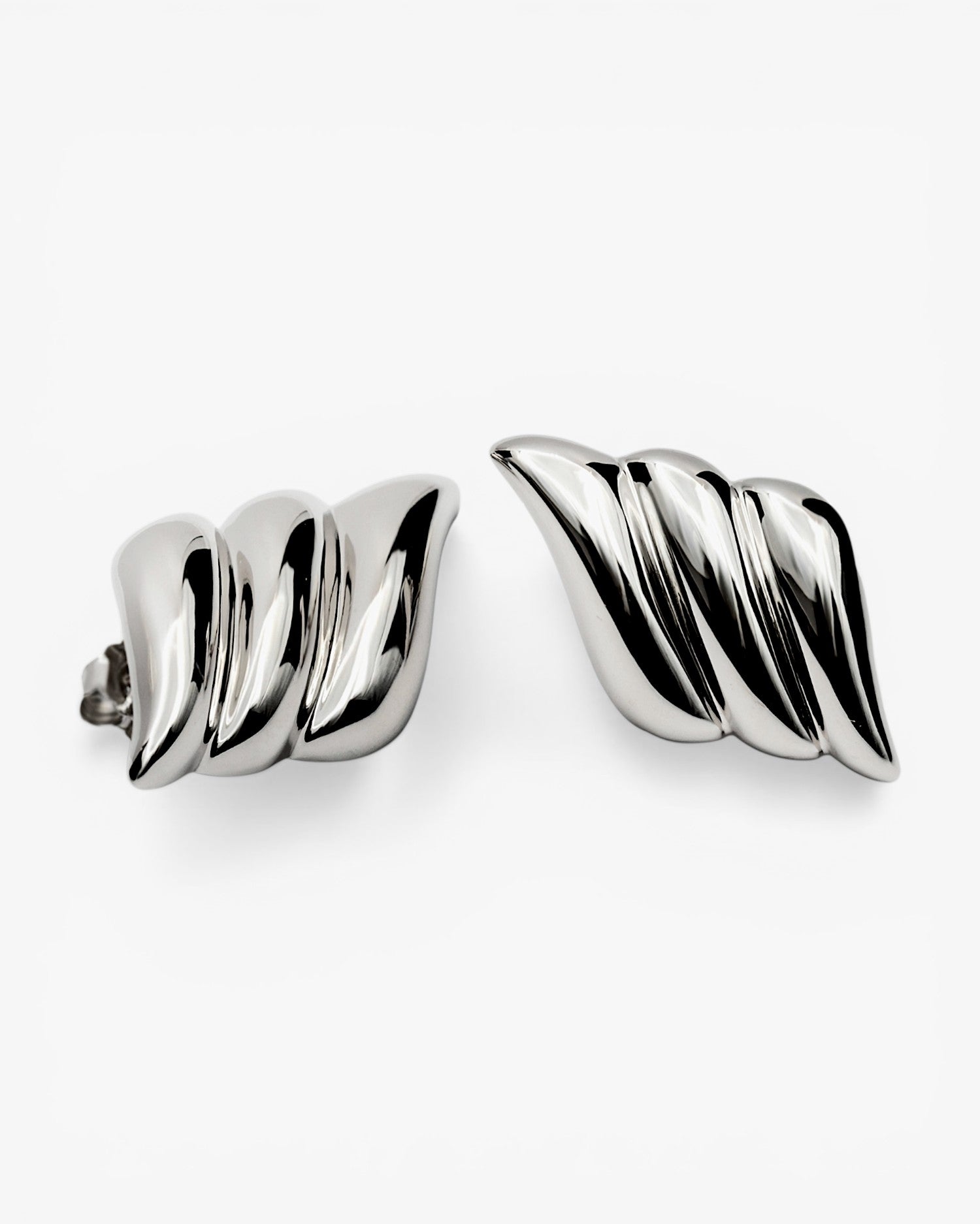 Pendientes originales de plata diseño con motivo alado