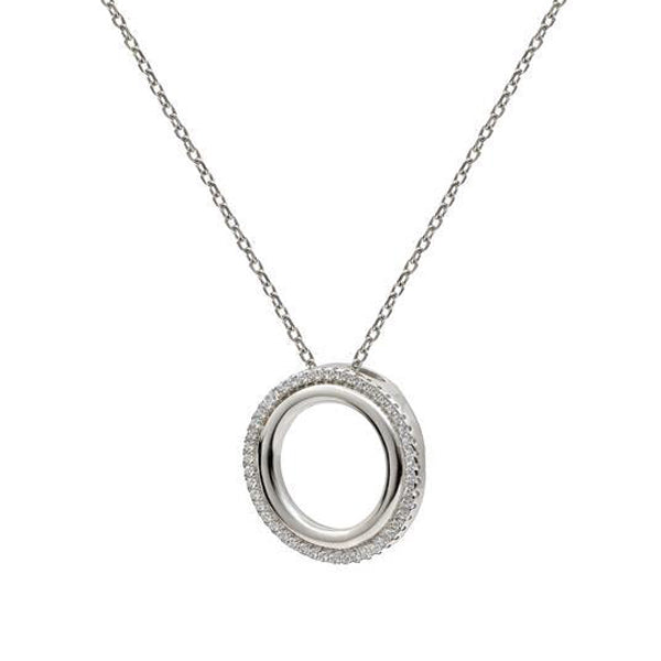 cercle de collier double avec zircons