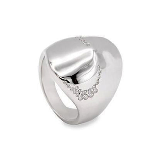 larges  anneauxargent avec design sculptural