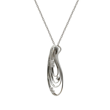 Collar de plata con diseño orgánico