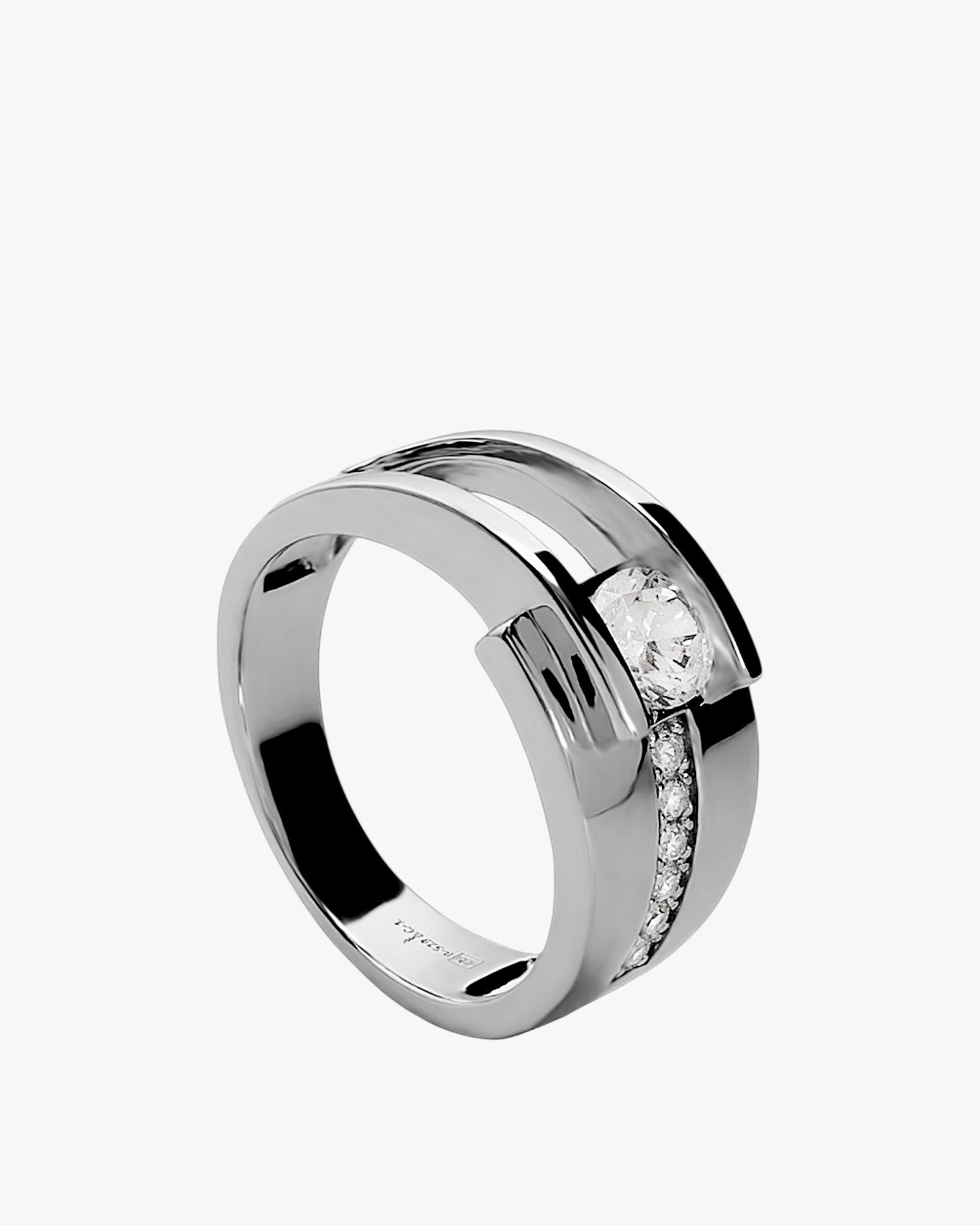 Anillos criconitas de plata con diseño elegante