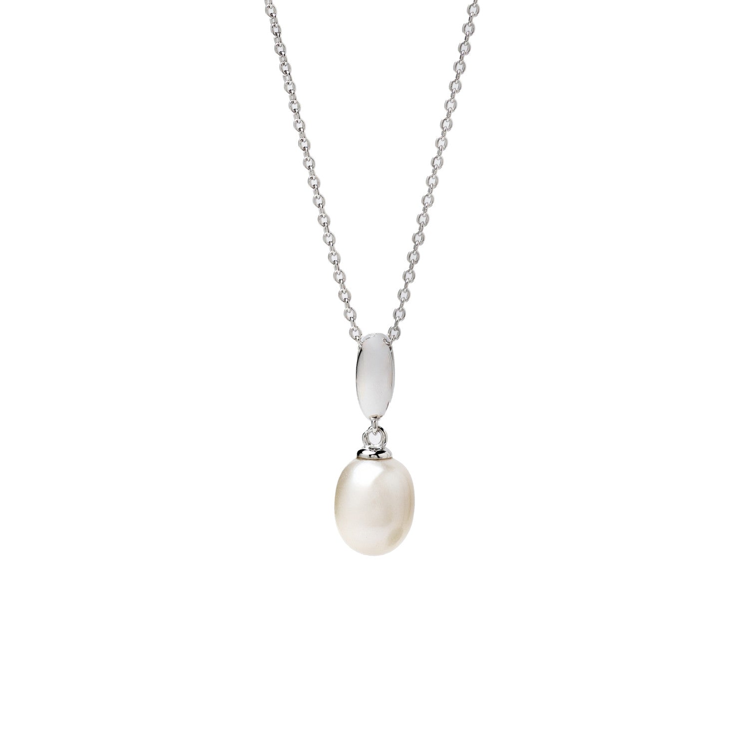 Necklace with pearl, classic and sophisticated design