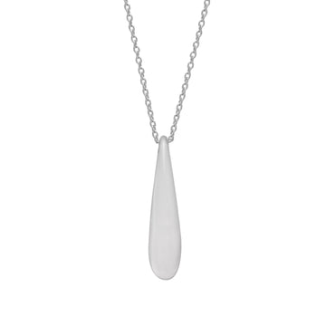 Collares plata originales con un diseño líquido