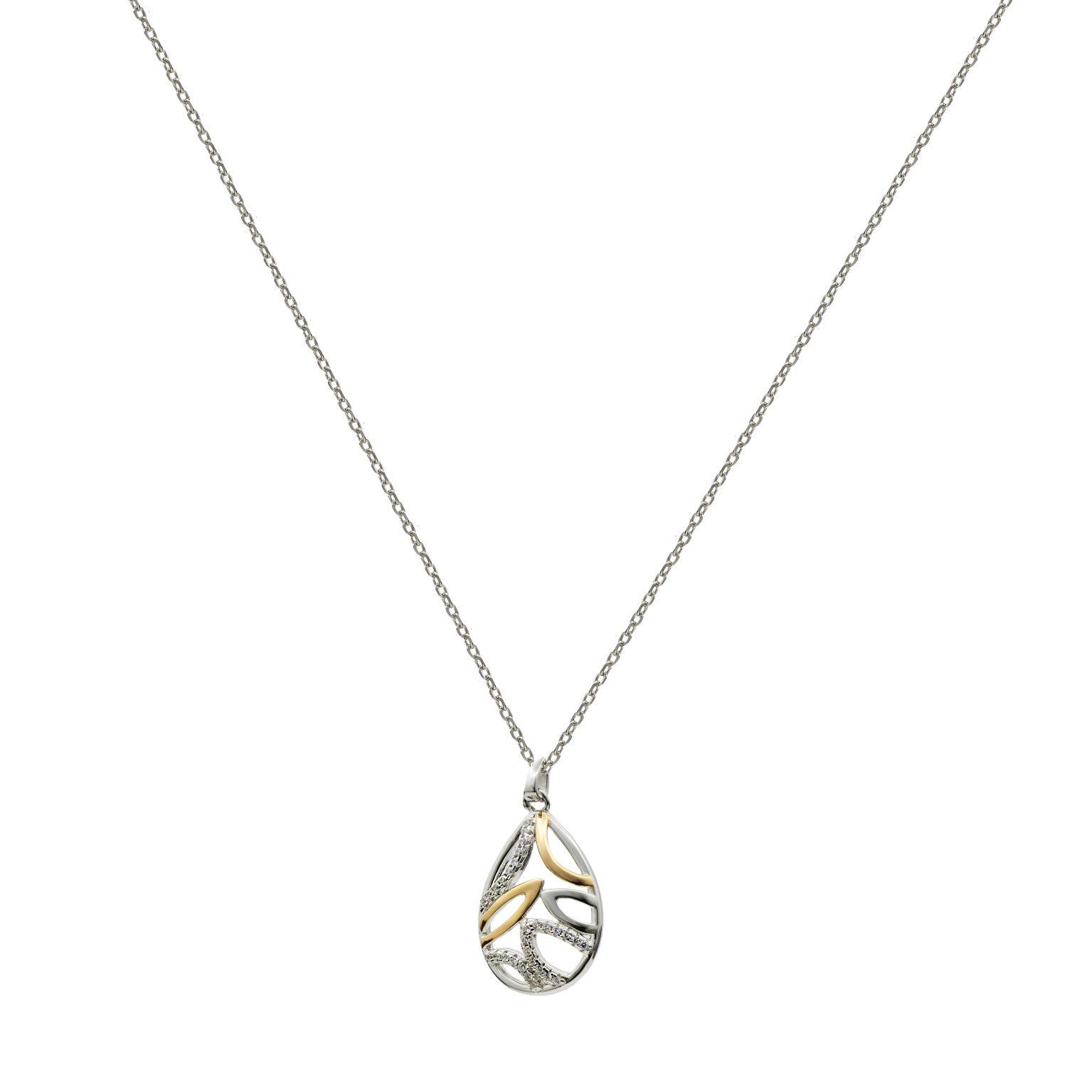 colliers petits bicolore avec zircons