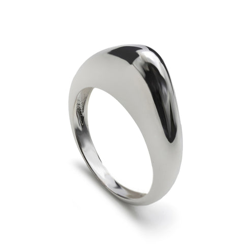 Anillo de plata original diseño punta | estilo moderno y elegante
