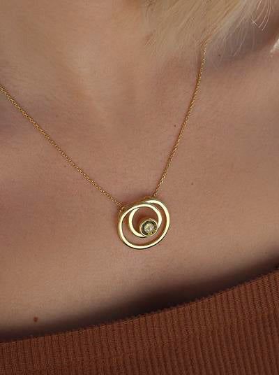 pendentifsargent originaux  spiralstyle pendentifs  avec zircons tonalité vert