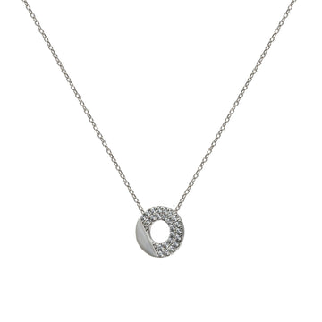 Collar pequeño tipo donut con circonitas