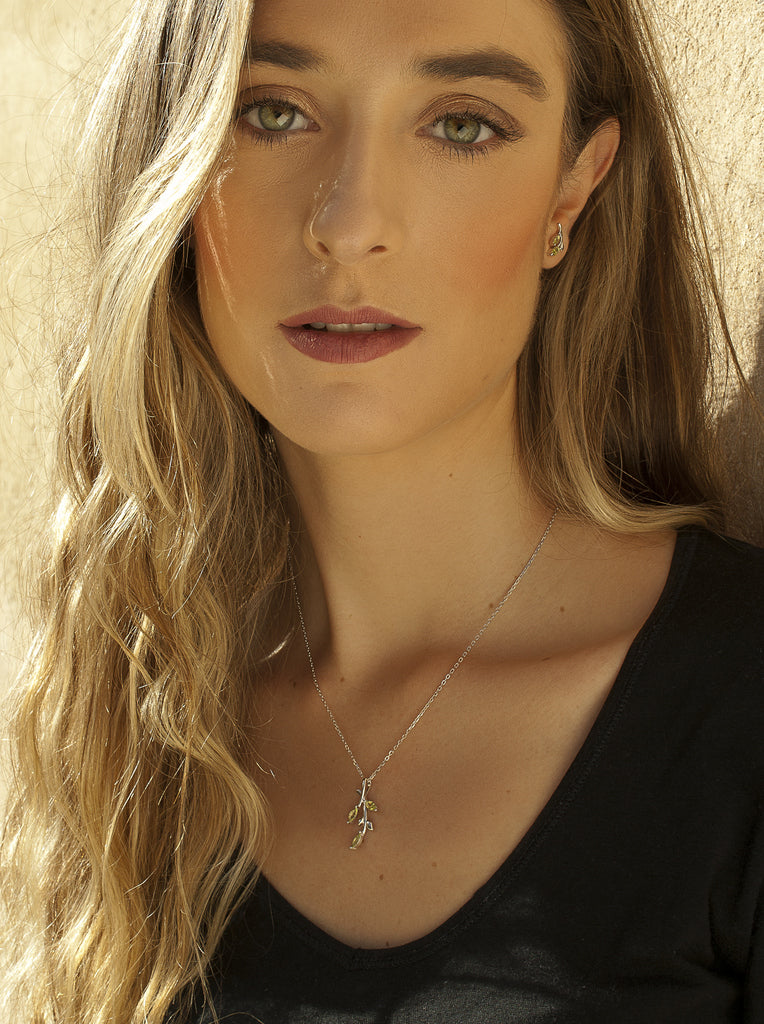 colliers avec pierres design jardin tonalité LINEARGENT