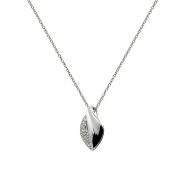 Collares pequeños de plata con circonitas enlazado
