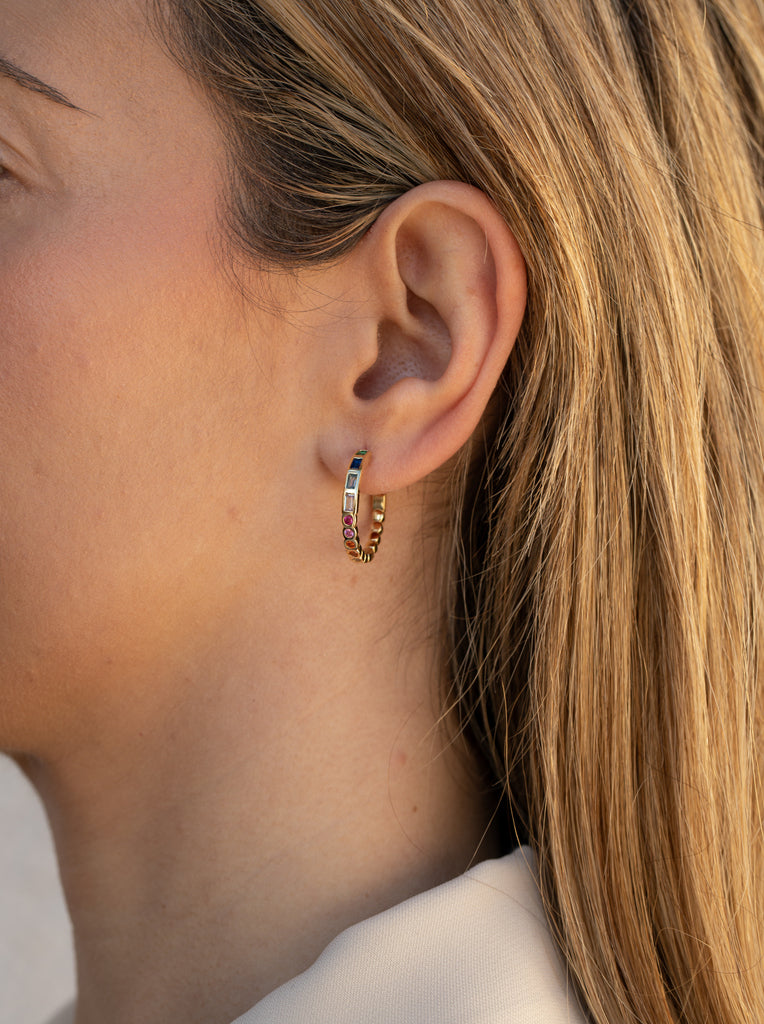 créole multicolore gemmes  différentes LINEARGENT