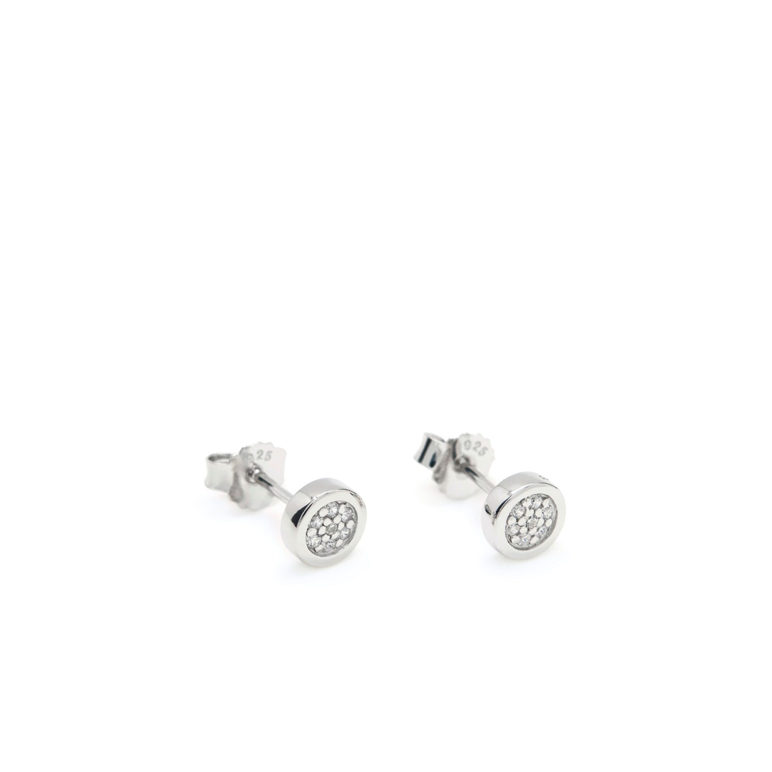 boucles d'oreilles brillants petits style LINEARGENT