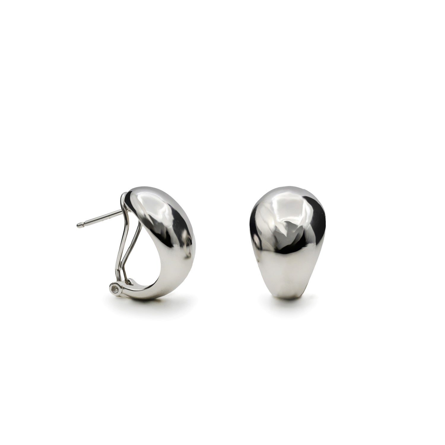 Boucles d'oreillesargent  de oméga LINEARGENT