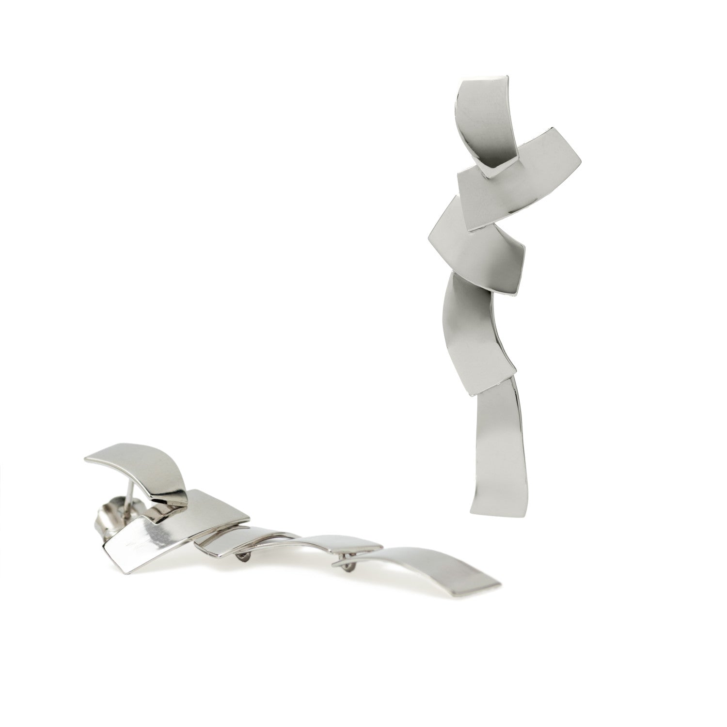 Pendientes originales diseño geométrico moderno-LINEARGENT