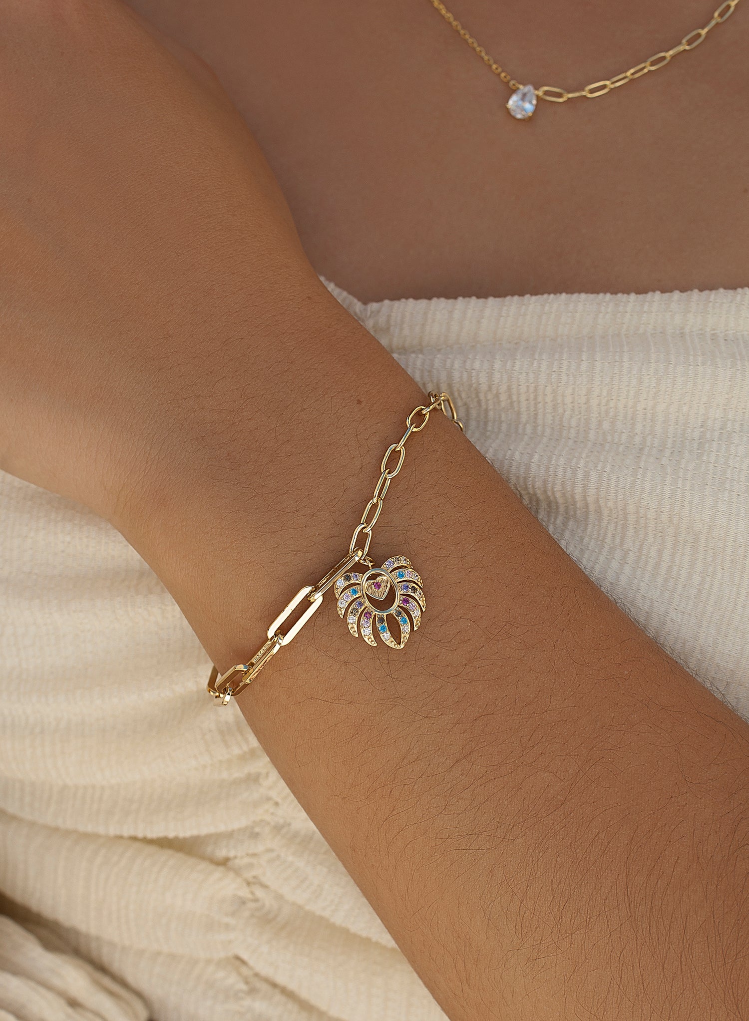 bracelets avec pendentifs argent design de